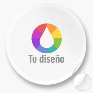 Pegatinas personalizadas redondas