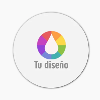 Imán personalizado redondo