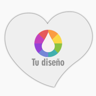 Imán personalizado corazón