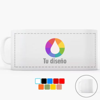 Taza con foto panorámica