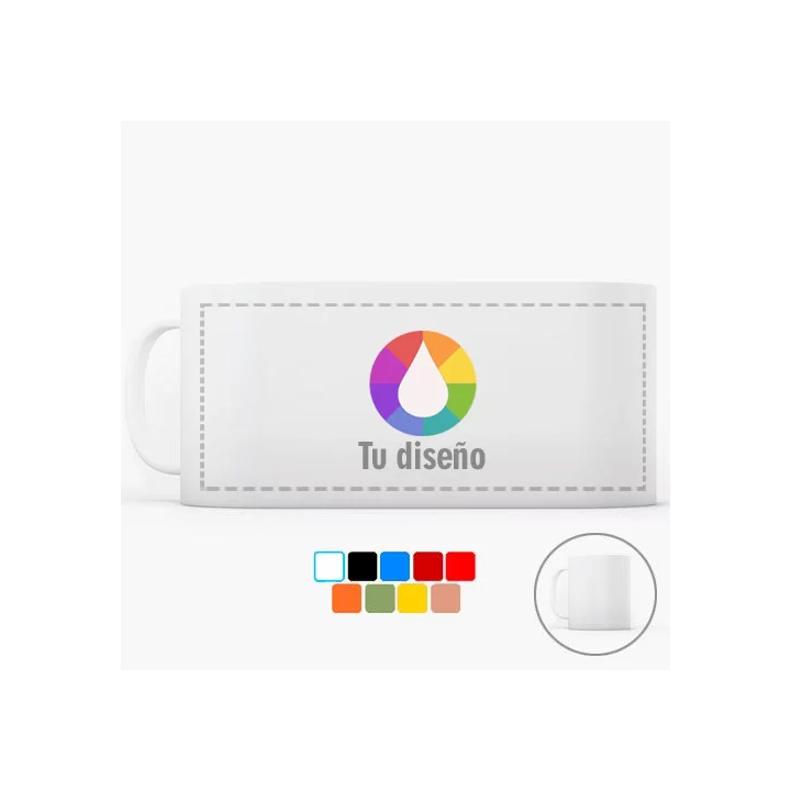 Taza con foto panorámica