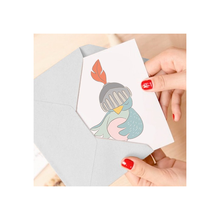 Tarjeta de felicitacion personalizada