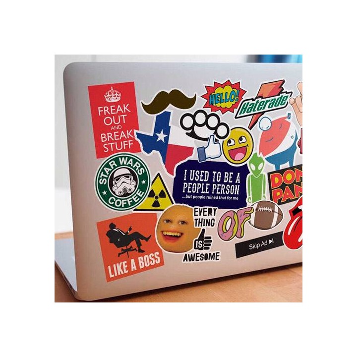 Pegatinas personalizadas ovaladas