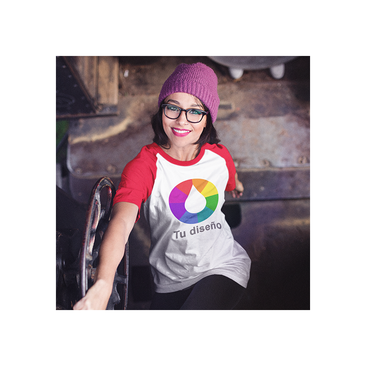 Camiseta bicolor personalizada