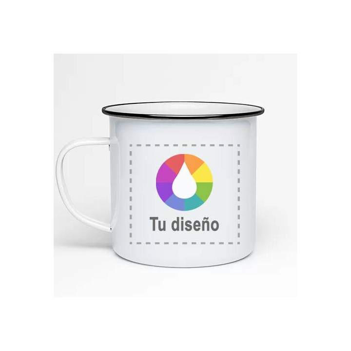 Tazas Personalizadas metal retro