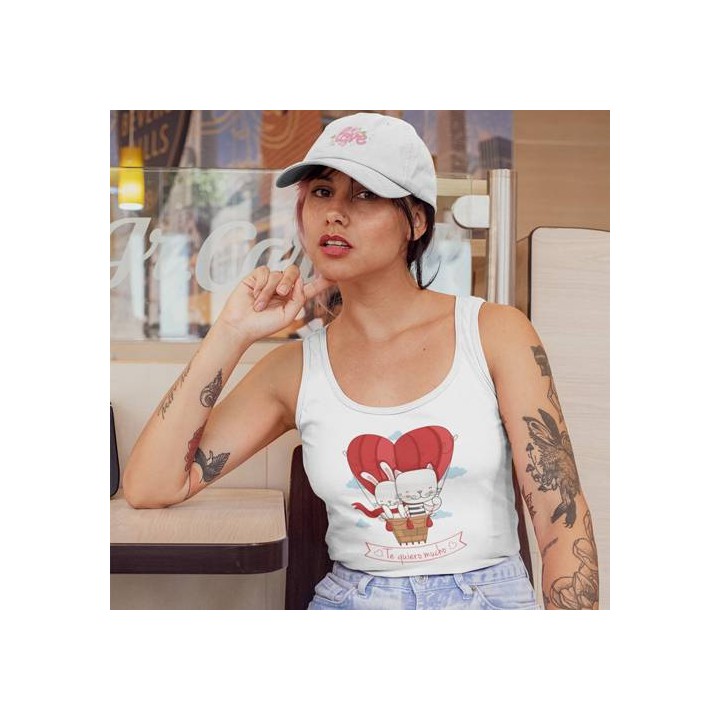 Camiseta de tirantes personalizada mujer