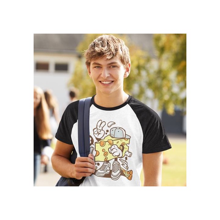 Camiseta bicolor personalizada